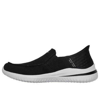 Skechers Men's Delson 3.0 Slip-in - Cabrino Size 11- Black