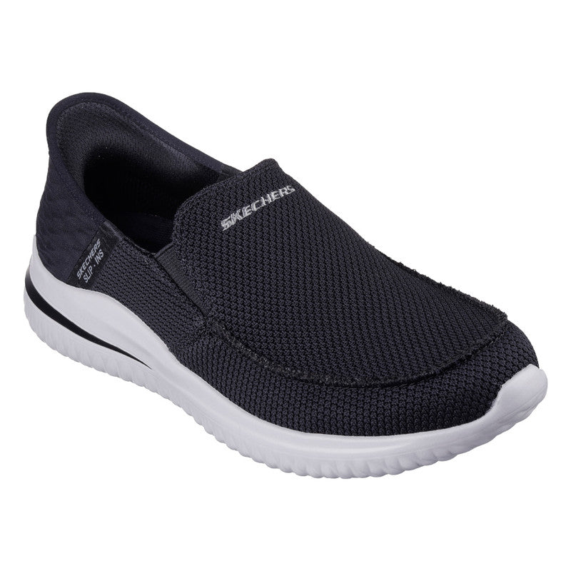 Skechers Men's Delson 3.0 Slip-in - Cabrino Size 8- Black