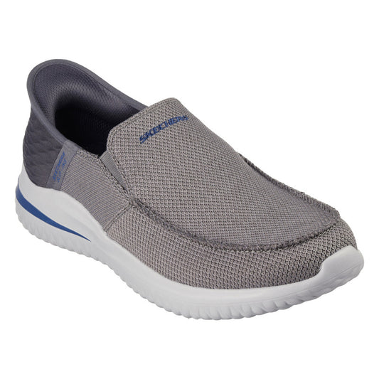 Skechers Men's Delson 3.0 Slip-in - Cabrino Size 11- Grey