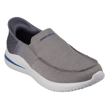 Skechers Men's Delson 3.0 Slip-in - Cabrino Size 8- Grey