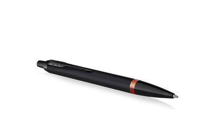 Parker IM Vibrant Rings Ballpoint Pen - Black/Orange