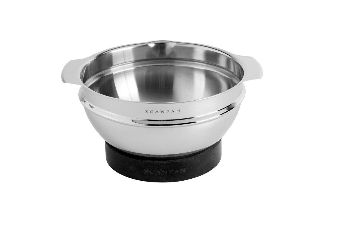 Scanpan Stainless Steel Mixing Bowl with Stand- Stainless Steel