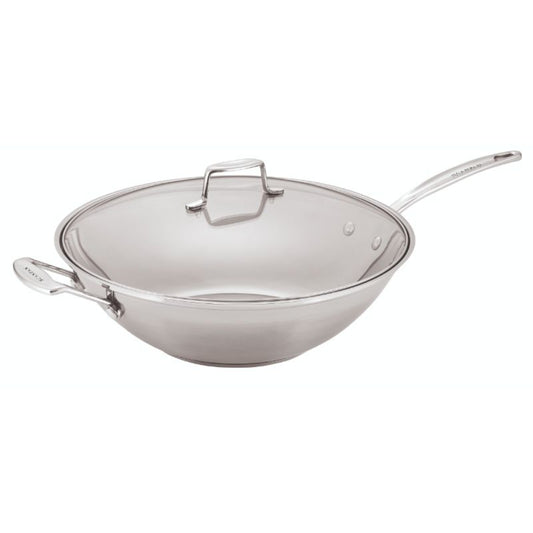 Scanpan IMPACT Covered Wok Chef Pan 32cm