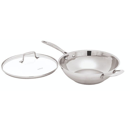 Scanpan IMPACT Covered Wok Chef Pan 32cm