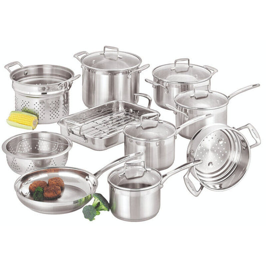 Scanpan 22040  Impact 10pc Cookware Set Stainless Steel