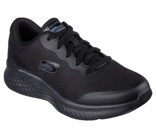 Skechers Men's Skech-Lite Pro - Clear Rush Sneakers Size 10.5 - Black/Black