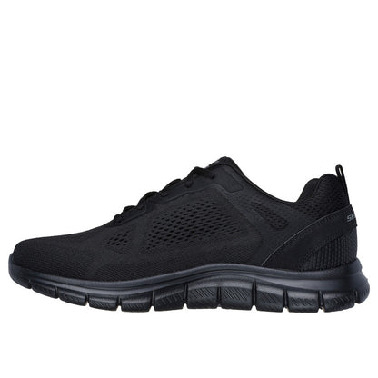 Skechers Men's Track Broader Size 10- Black/Black