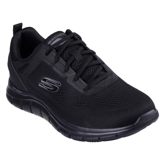 Skechers Men's Track Broader Size 11- Black/Black