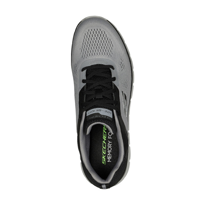 Skechers Men's Track Broader Size 9- Grey/Black