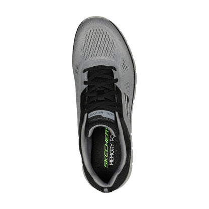 Skechers Men's Track Broader Size 7- Grey/Black