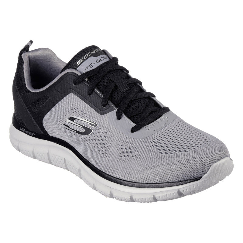 Skechers Men's Track Broader Size 7- Grey/Black