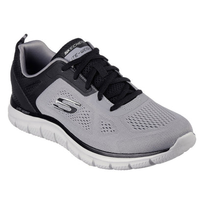 Skechers Men's Track Broader Size 11- Grey/Black