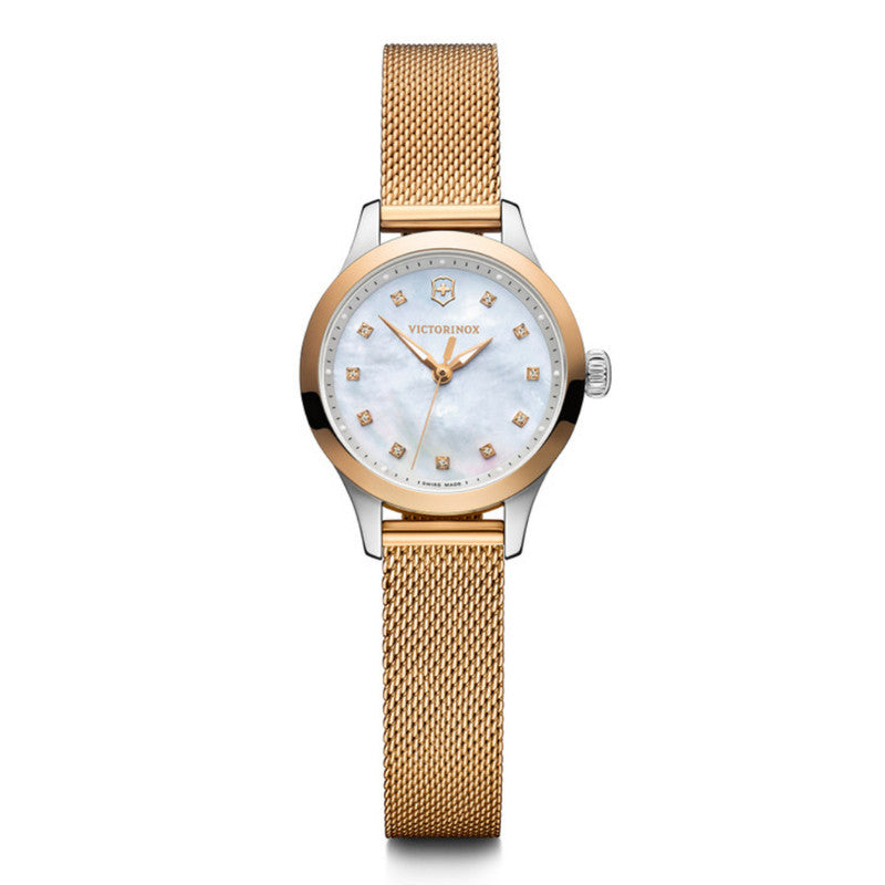 Victorinox Women's Alliance XS Watch - Gold Mesh