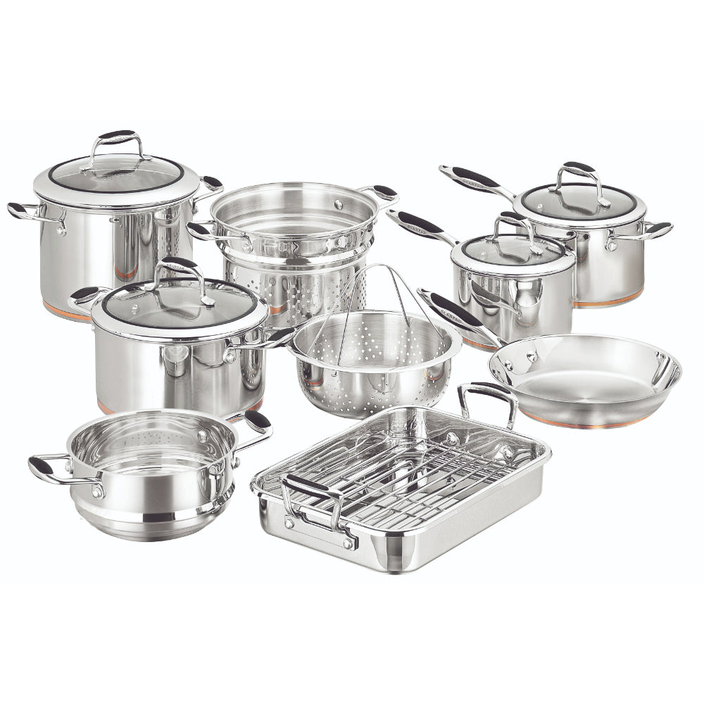 Scanpan 26039 Coppernox 9 Piece Cookware Set - Brushed/Copper