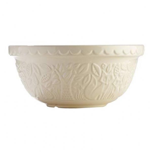 Mason Cash 28454  In The Forest Fox Cream Mixing Bowl, 29cm