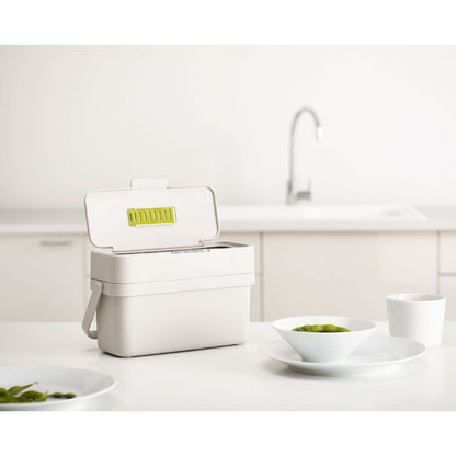 Joseph Joseph  Compo 4 Food Waste Caddy - Stone