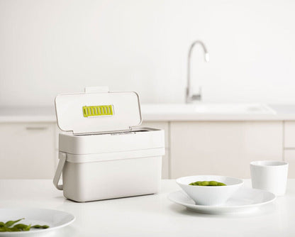 Joseph Joseph  Compo 4 Food Waste Caddy - Stone