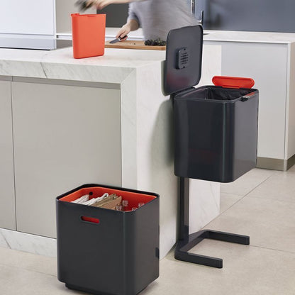 Joseph Joseph  Totem Max 60L Waste Separation Bin - Graphite