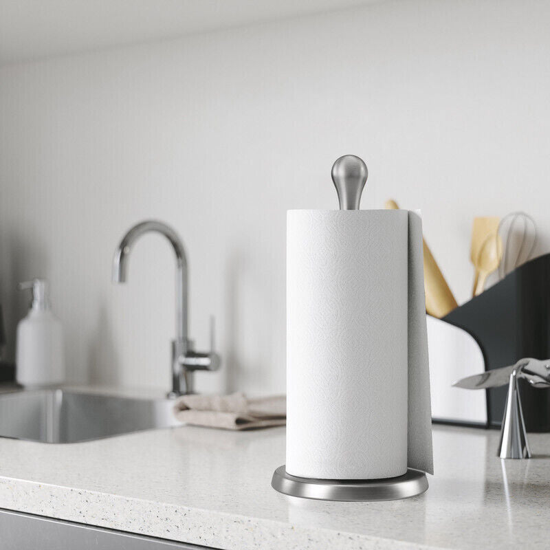 Umbra Tug Paper Towel Holder - Smoke