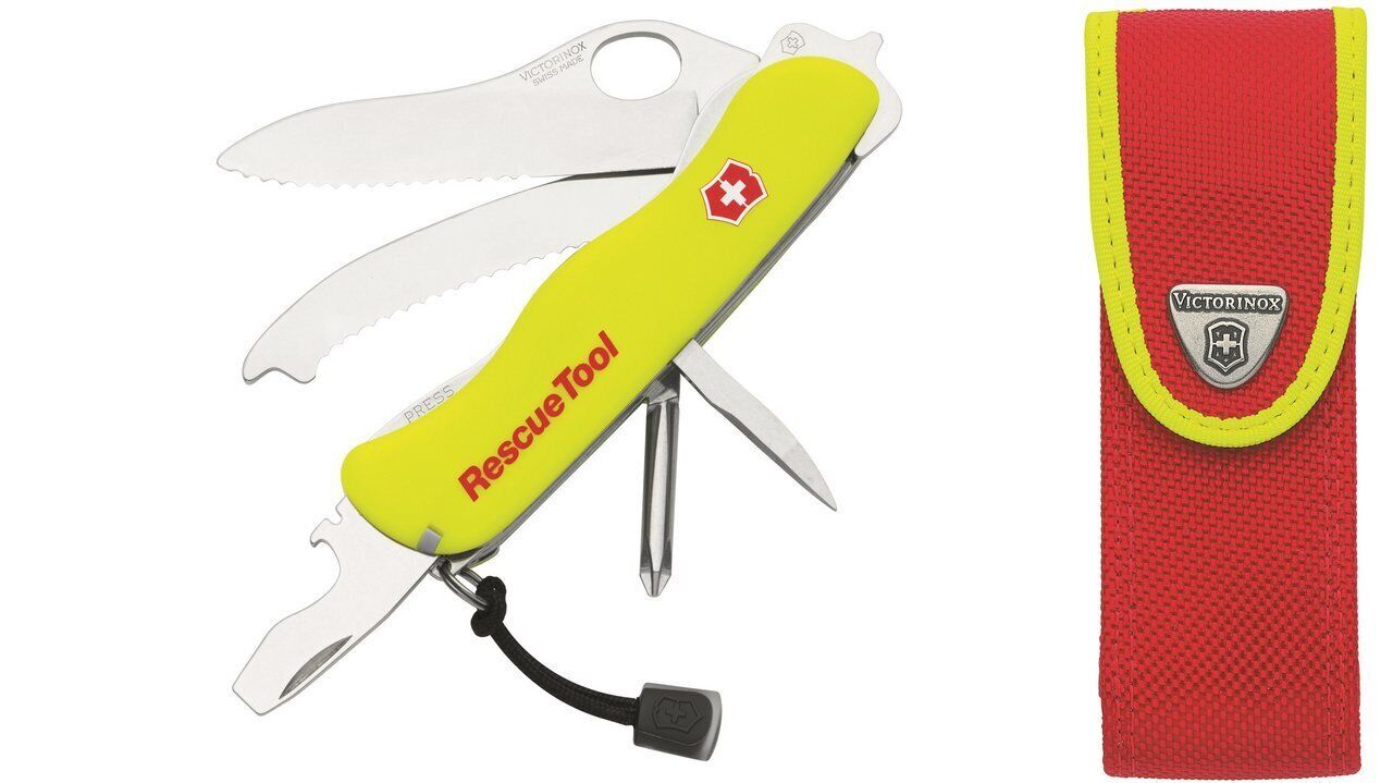 Victorinox 35590  Rescue Tool Swiss Army Knife Yellow