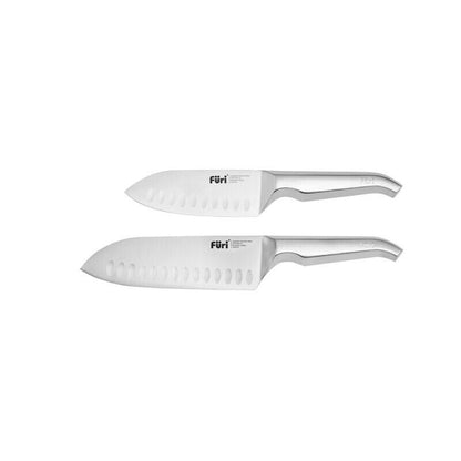 Furi Pro Acacia Santoku 2 Piece Knife Set