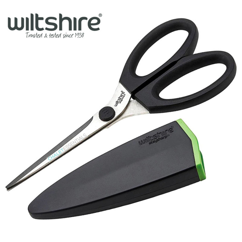 Wiltshire Staysharp Scissors - Black