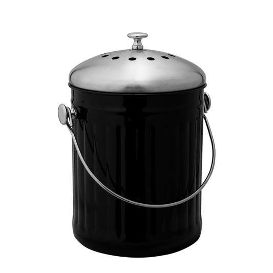 Avanti 5 Litre Compost Bin - Black