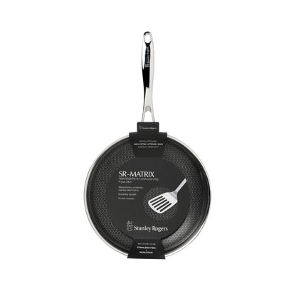 Stanley Rogers SR Matrix 28cm Frypan - Silver