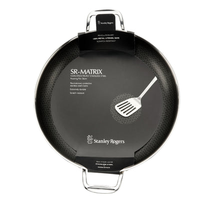 Stanley Rogers  Matrix 36cm Roasting Pan-Silver