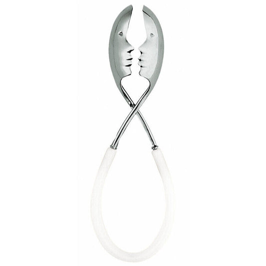 Bugatti Kiss Salad Tongs - White