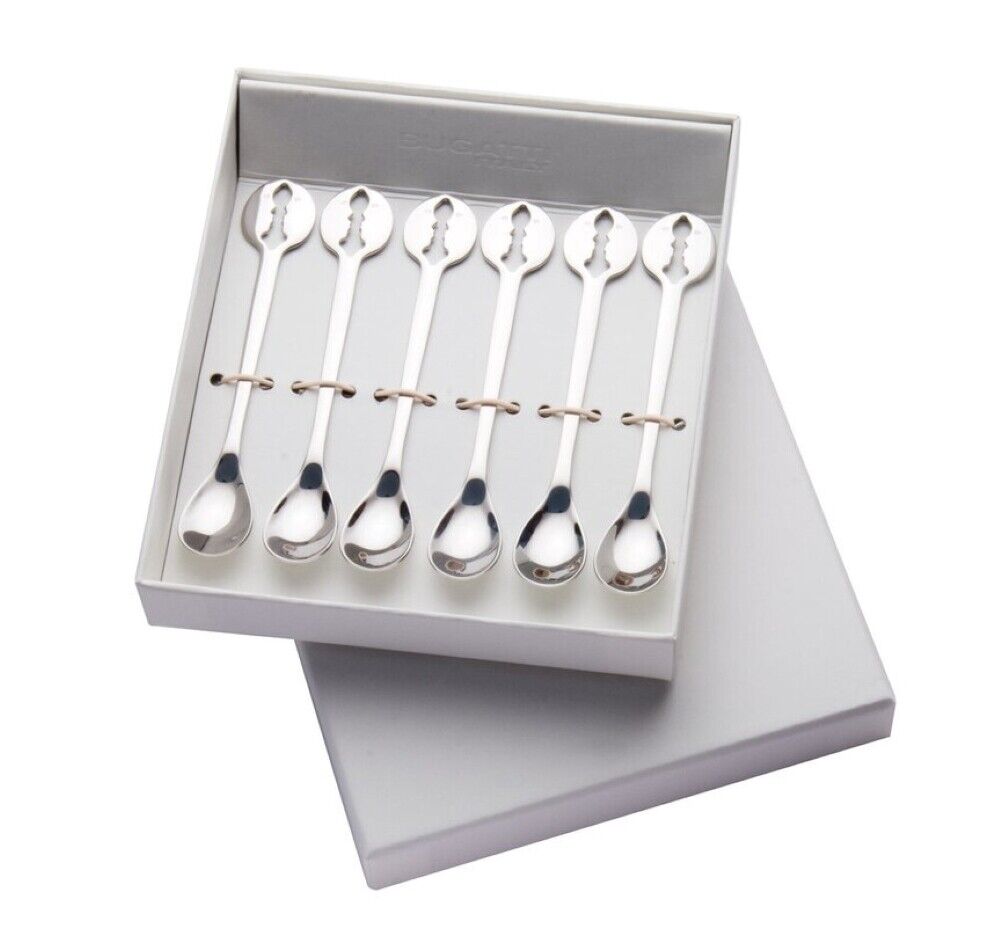 Bugatti Italy Kiss Small Forks, Moka Spoons Set