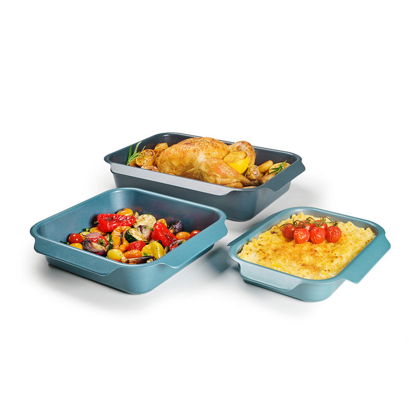 Joseph Joseph Nest Oven 3 Piece Roasting Tray Set - Multi