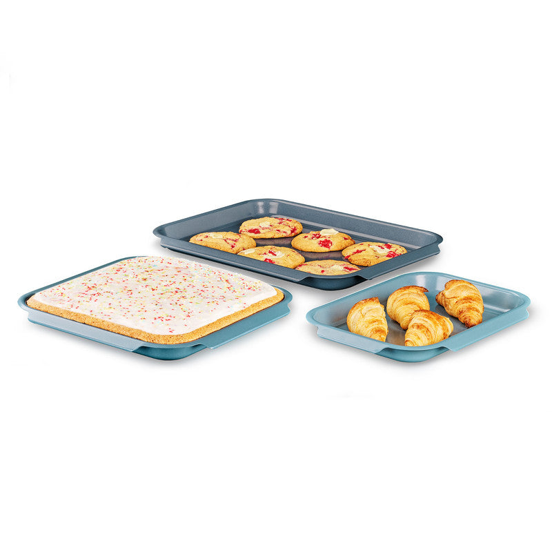 Joseph Joseph Nest Bake 3 Piece Baking Tray Set - Multi