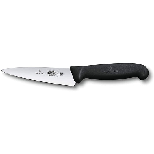 Victorinox Cooks - Carving Knife, 12cm, Fibrox - Black