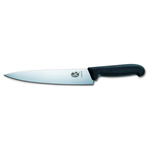 Victorinox Cooks - Carving Knife, 22cm, Fibrox - Black