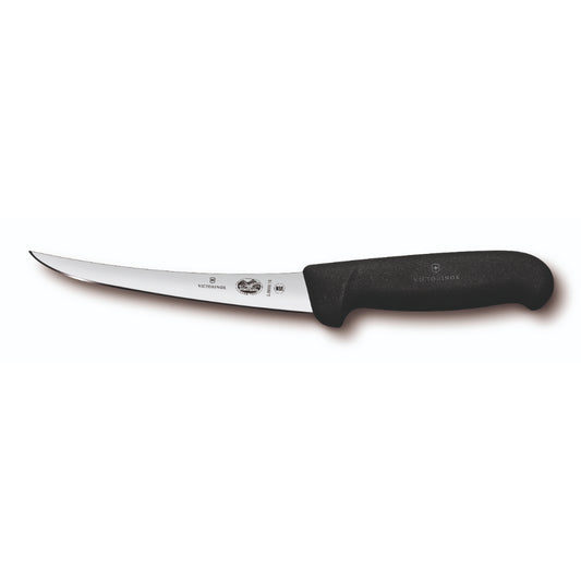 Victorinox Fibrox Boning Knife, 15cm, Curved-5.6603.15