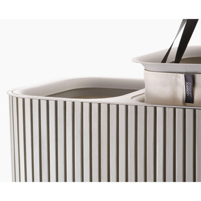 Joseph Joseph Tota Luxe 90L Laundry Basket - Ecru