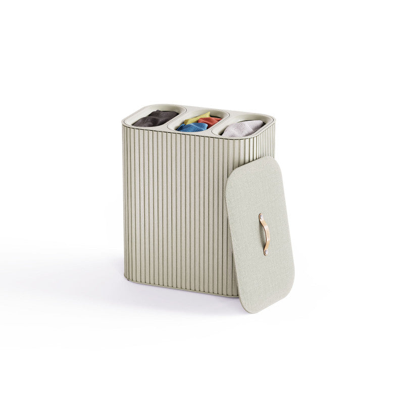 Joseph Joseph Tota Trio Luxe 90L Laundry Basket - Ecru