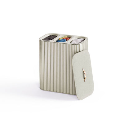 Joseph Joseph Tota Trio Luxe 90L Laundry Basket - Ecru