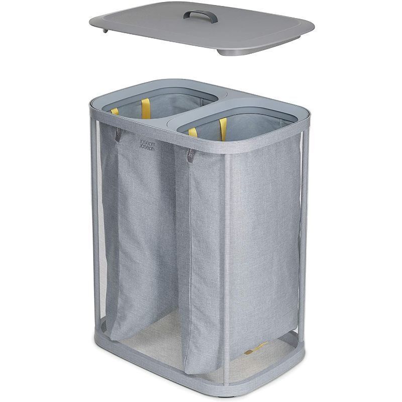 Joseph Joseph Tota 90-litre Laundry Separation Basket - Grey