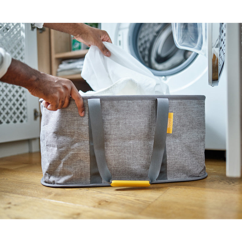 Joseph Joseph Hold-All Collapsible Laundry Basket - Grey