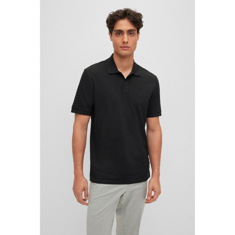 Hugo Boss Mens Pallas Polo Shirt Size L - Black