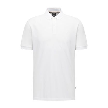 Hugo Boss Mens Pallas Polo Shirt Size XS - White