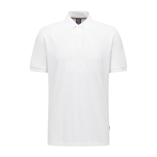 Hugo Boss Mens Pallas Polo Shirt Size XS - White