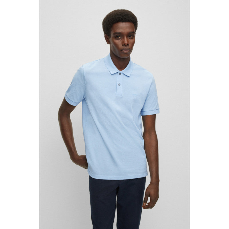 Hugo Boss Mens Pallas Polo Shirt Size S - Blue