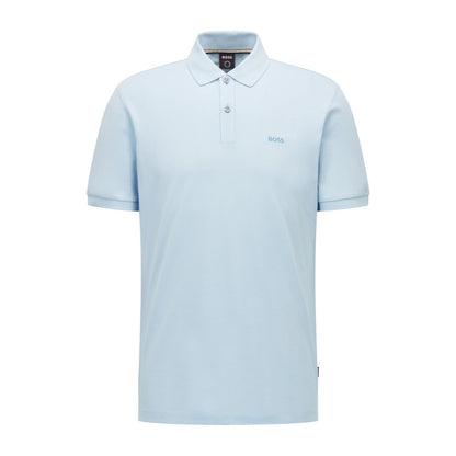 Hugo Boss Mens Pallas Polo Shirt Size L - Blue
