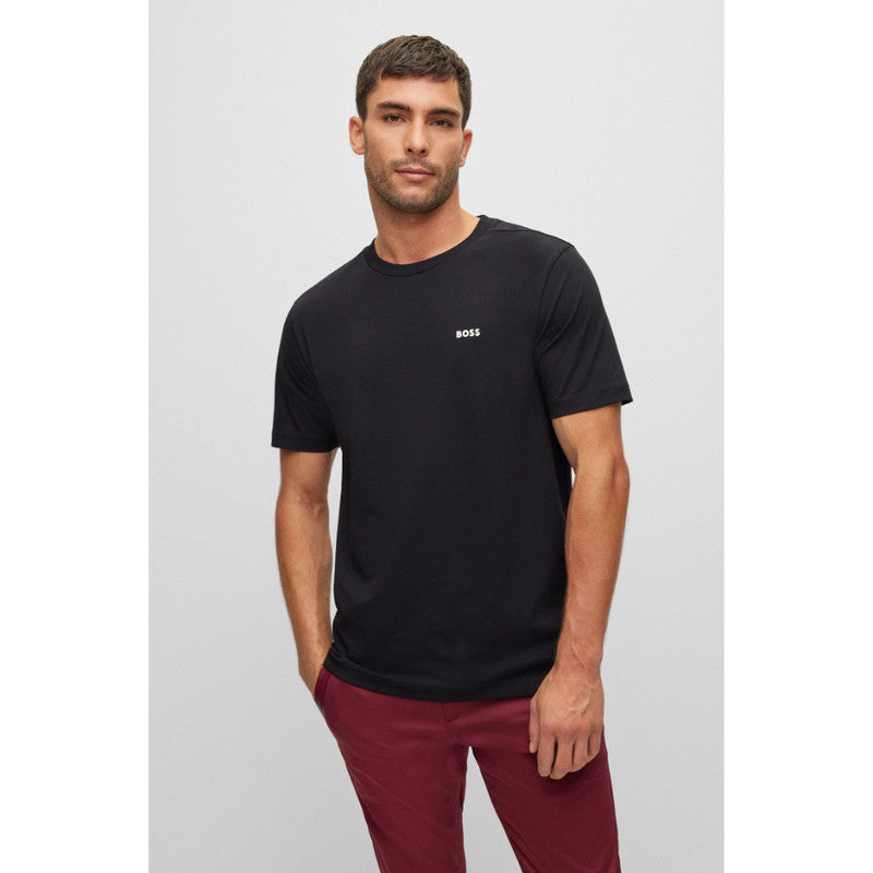 Hugo Boss Mens Jersey T-shirt Size S - Black