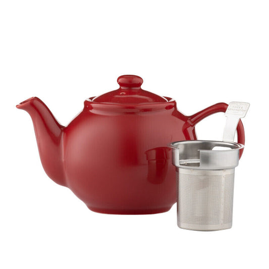 Price & Kensington Red 2 Cup Teapot