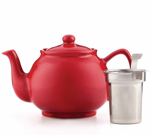 Price & Kensington Red 6 Cup Teapot