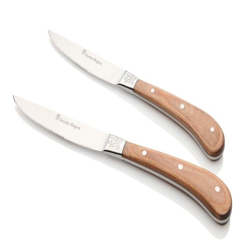 Stanley Rogers Pistol Grip Distressed Steak Knives - Set of 4